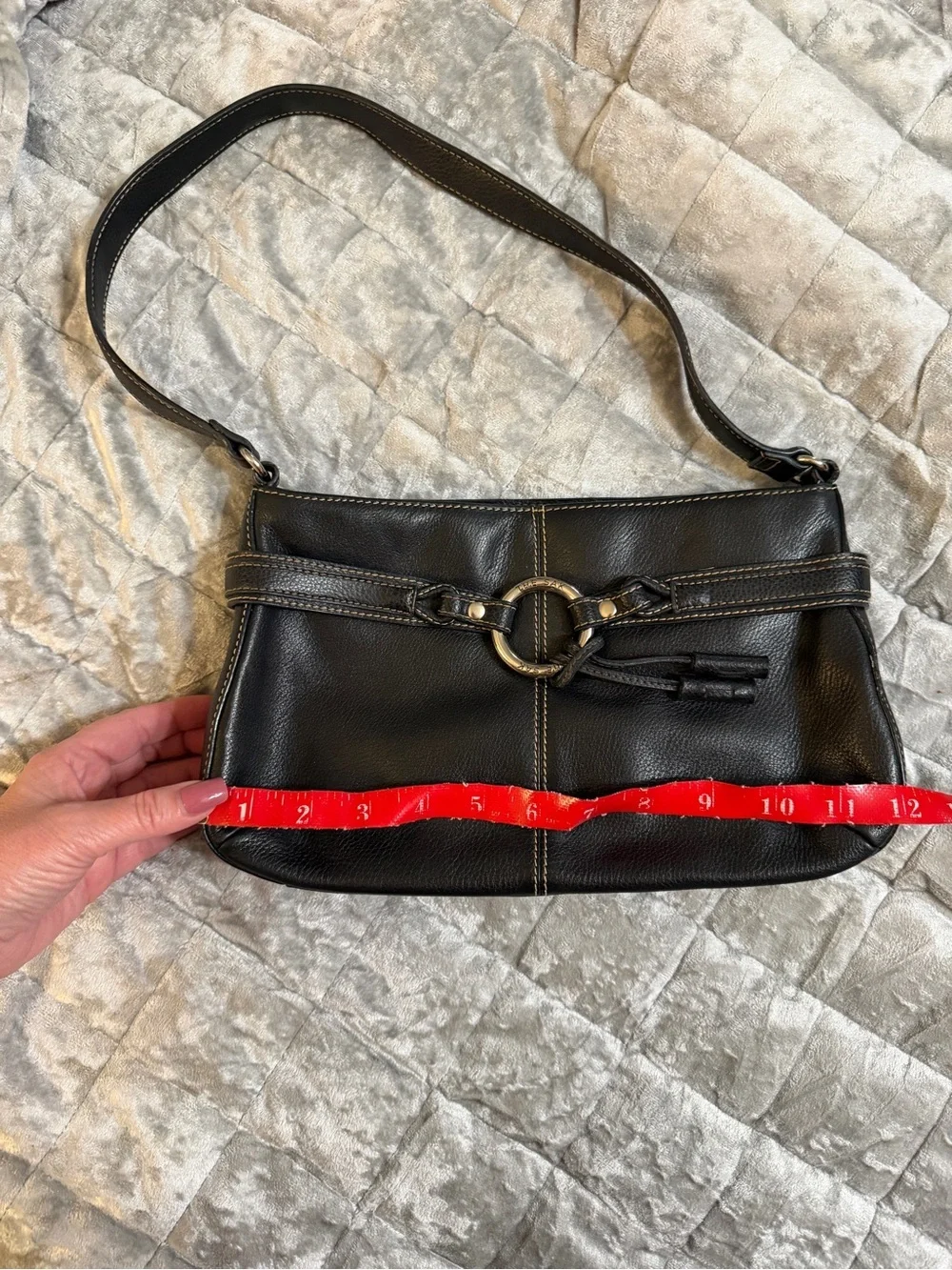 The Sak Black Leather Shoulder bag